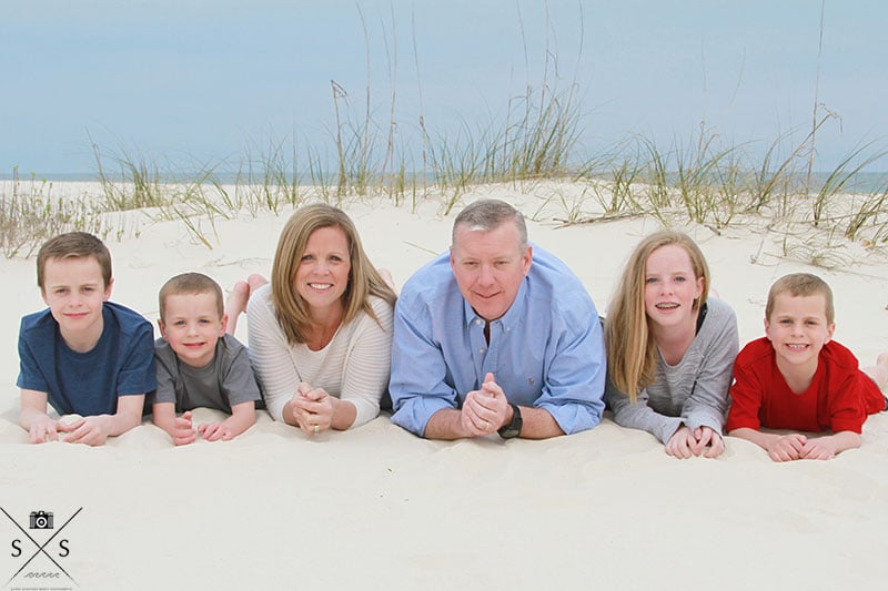 Family Beach Portraits At The Gulf Shores Plantation Fort Morgan Photographer