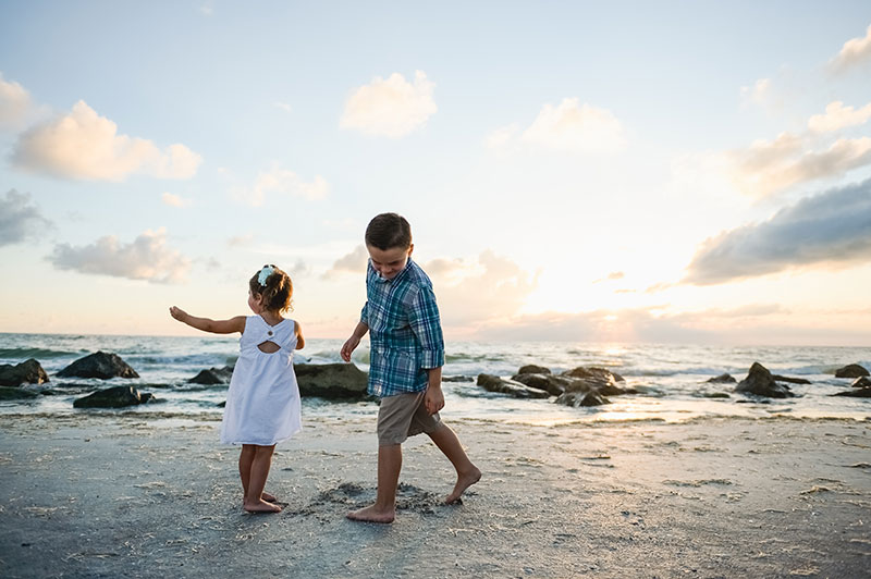 Clearwater Beach photographer family photography Redington Shores Tampa Bay Florida