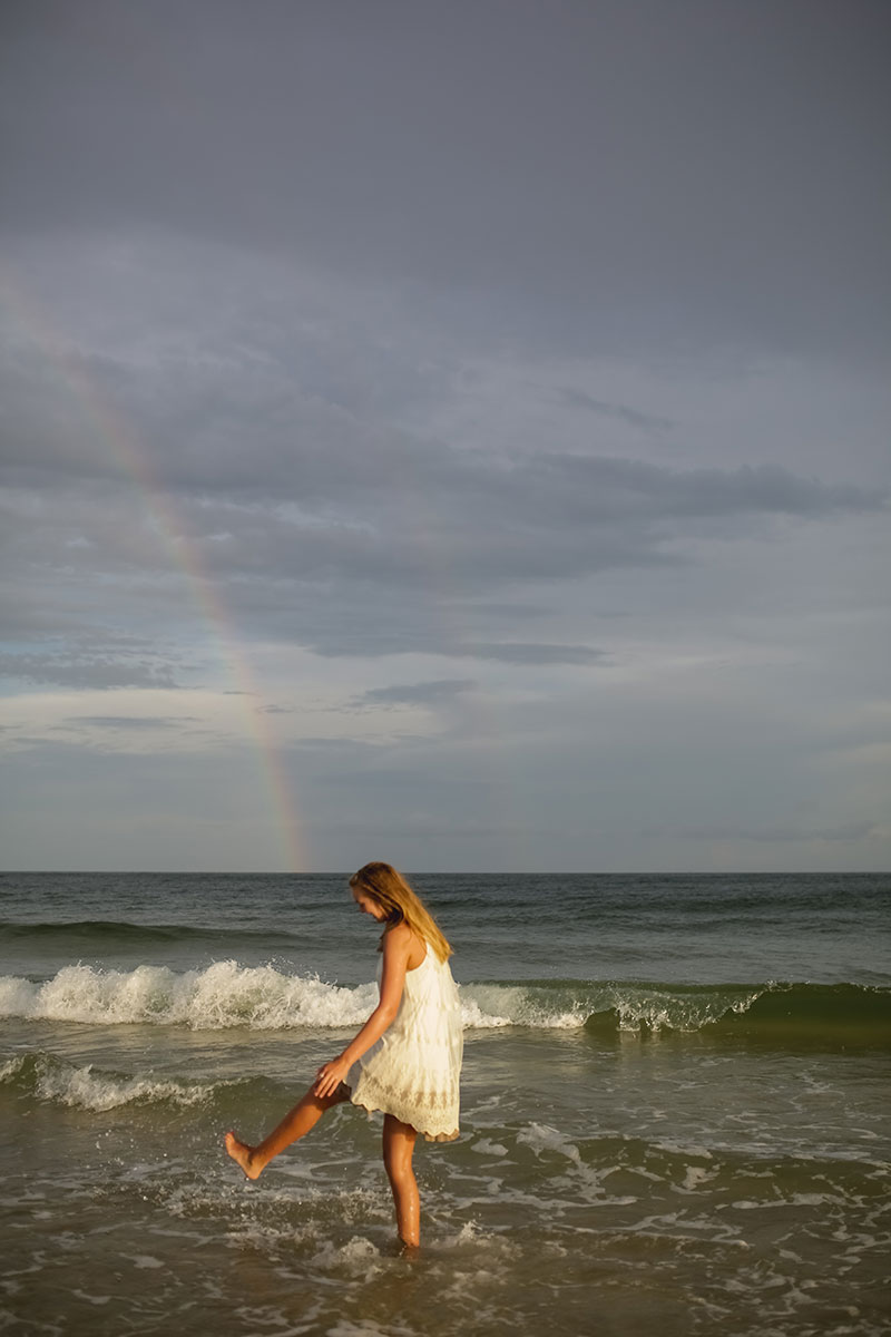 Senior Portraits Fort Morgan Rainbow Gulf Shores Photographer Orange Beach Photography Alabama Beach Portraits