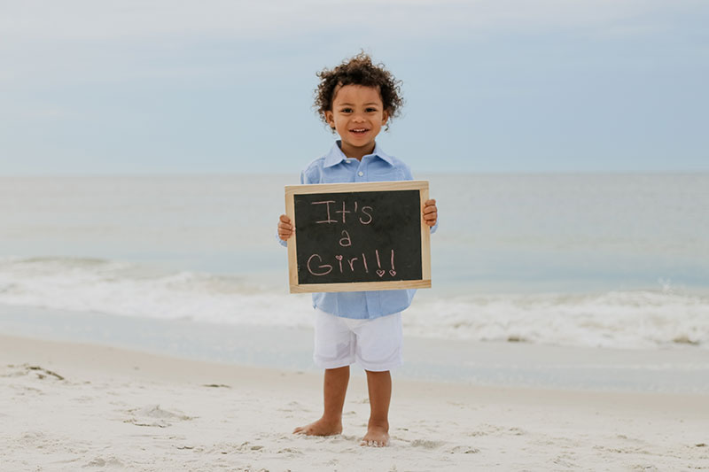 Gender Reveal Gulf Shores Photography