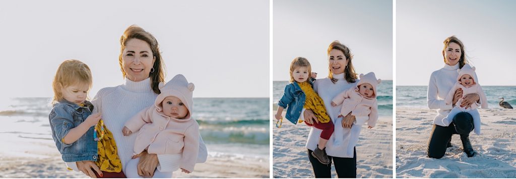 Fall Family Beach Portraits Pensacola Beach Photography