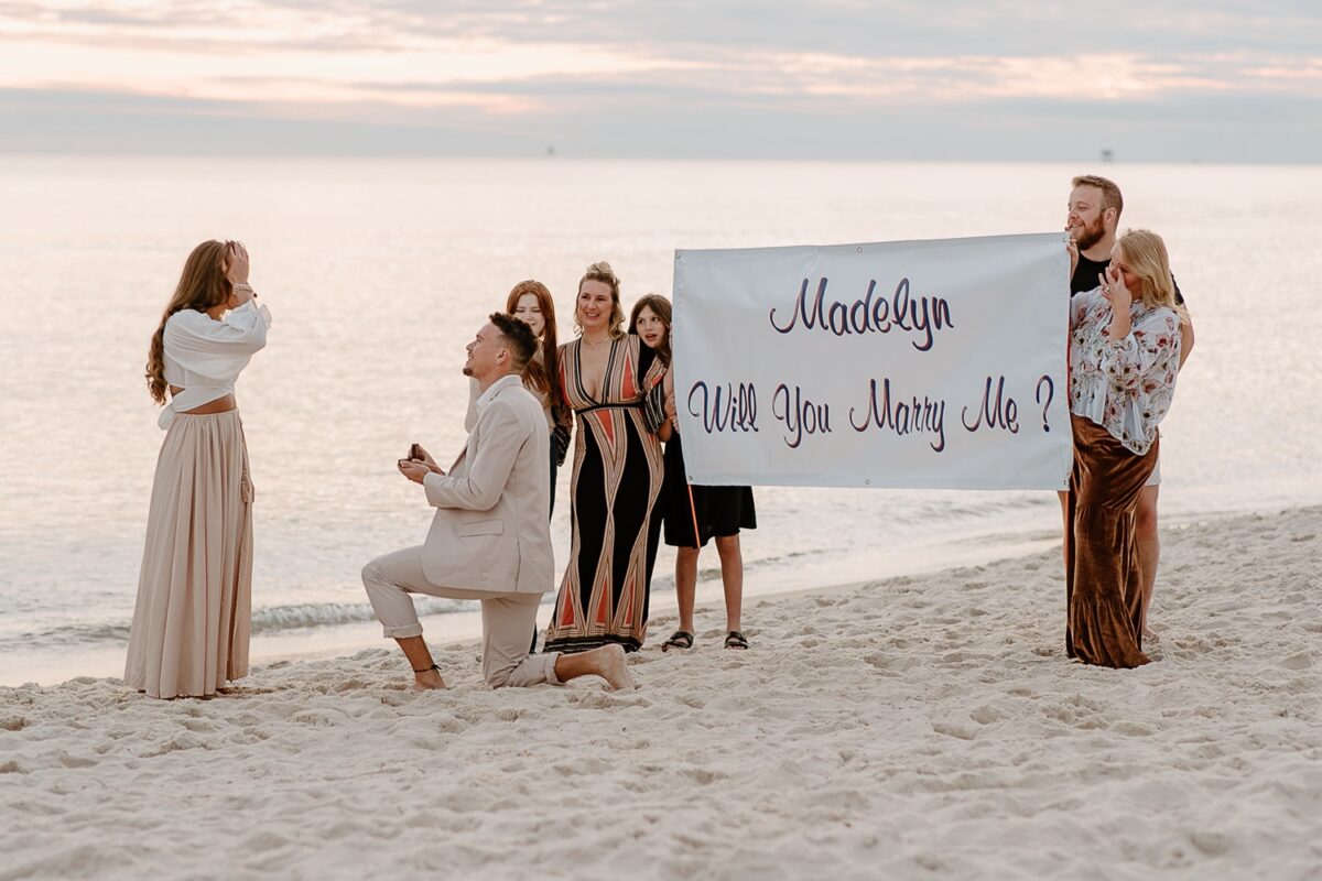 Family Photography And A Proposal In Gulf Shores