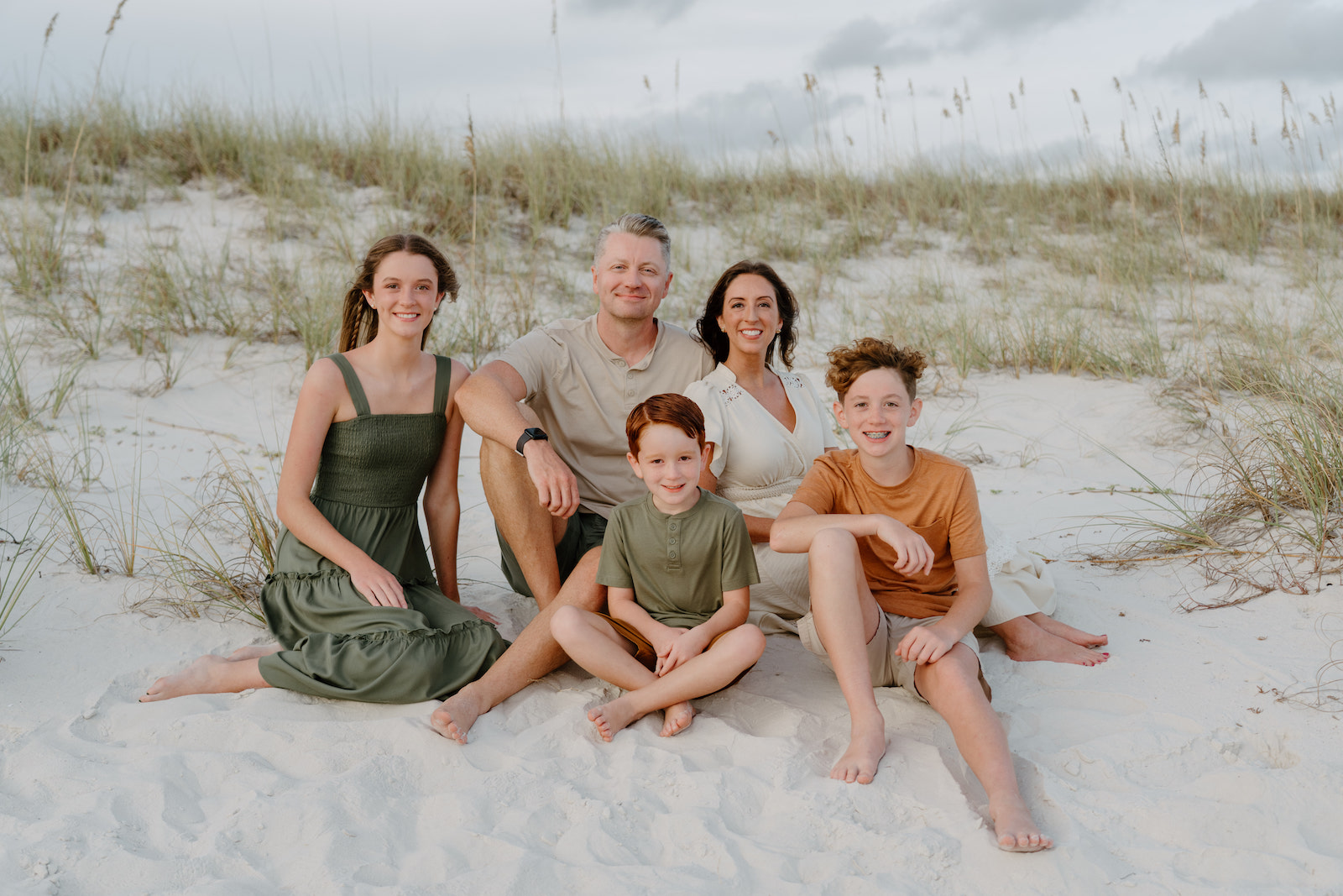 Family beach photography session in Longboat Key, Florida by Shore Shooters