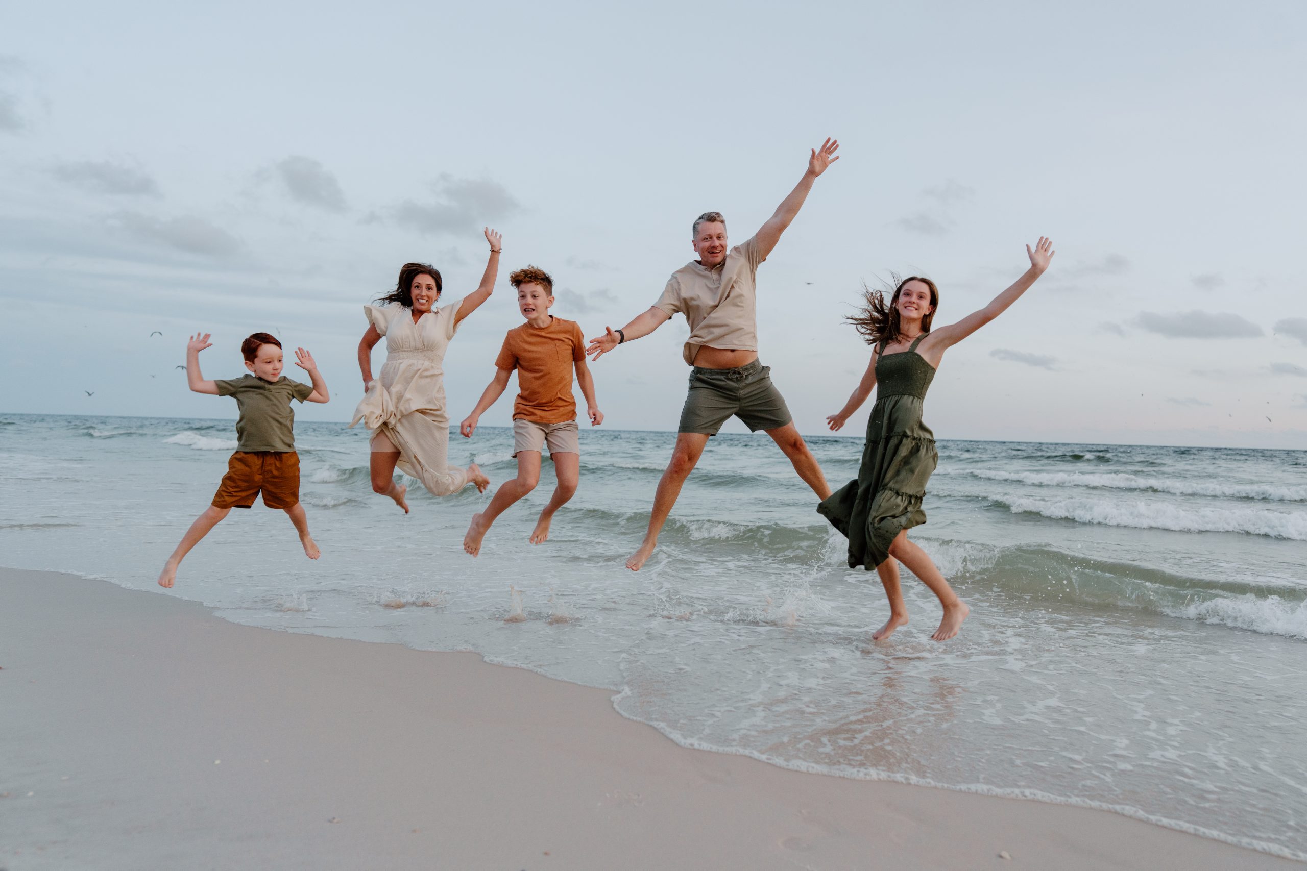 Family beach photography session in Anna Maria and Holmes Beach, Florida by Shore Shooters