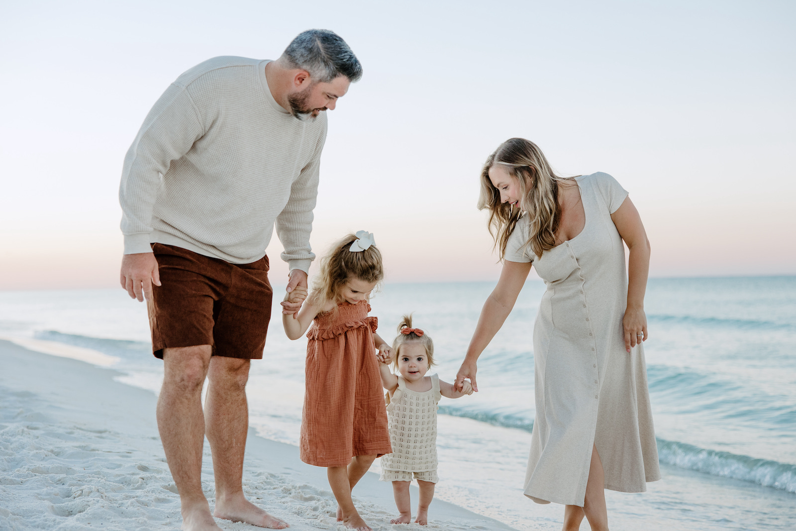 Family beach photography session in Santa Rosa Beach and 30A, Florida by Shore Shooters